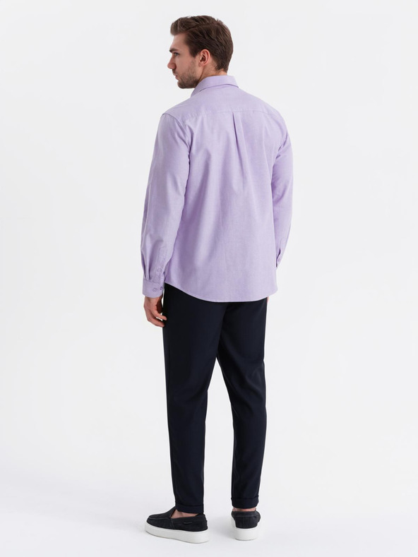 Ombre Clothing Herren Oxford-Hemd in Pastellfarben von Ombre Clothing