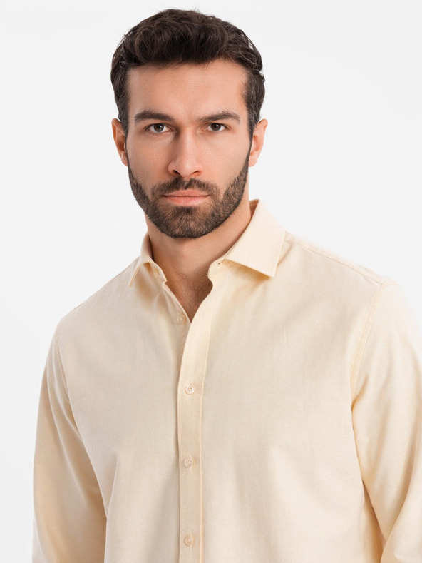 Ombre Clothing Pastellfarbenes Herren Oxford-Hemd aus Baumwolle von Ombre Clothing