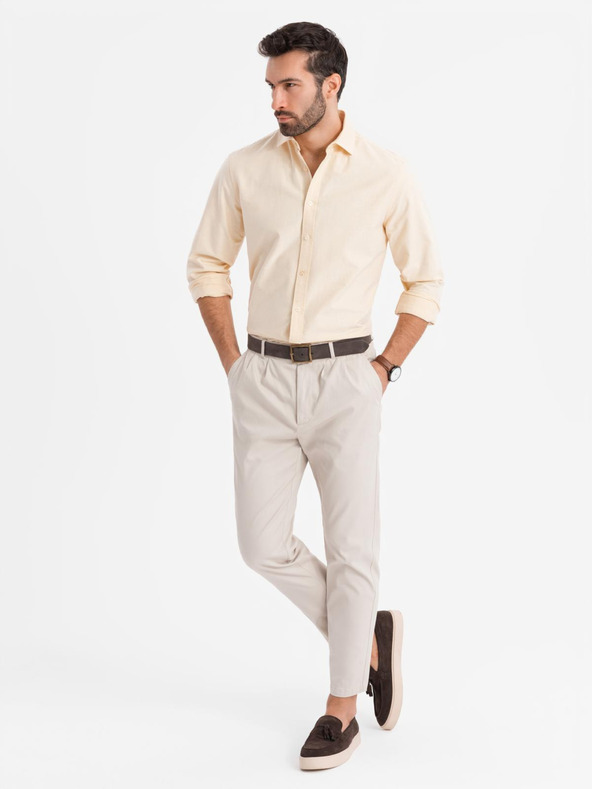 Ombre Clothing Pastellfarbenes Herren Oxford-Hemd aus Baumwolle von Ombre Clothing