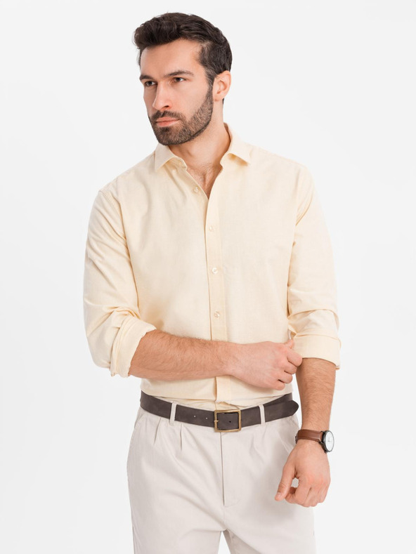 Ombre Clothing Pastellfarbenes Herren Oxford-Hemd aus Baumwolle von Ombre Clothing