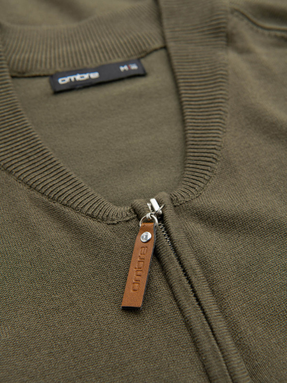 Ombre Clothing Herren-Strickpullover mit strukturierten Punkten Ombre Clothing