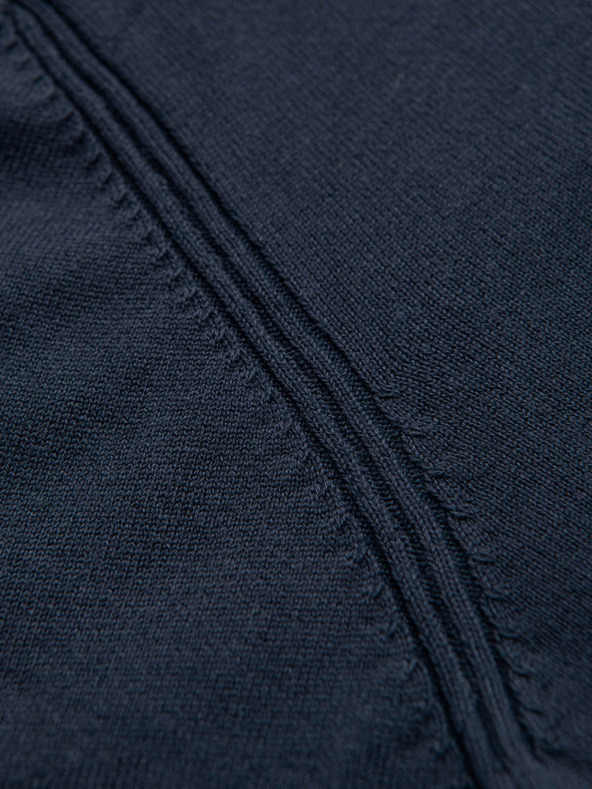 Ombre Clothing Herren-Strickpullover mit strukturierten Punkten Ombre Clothing