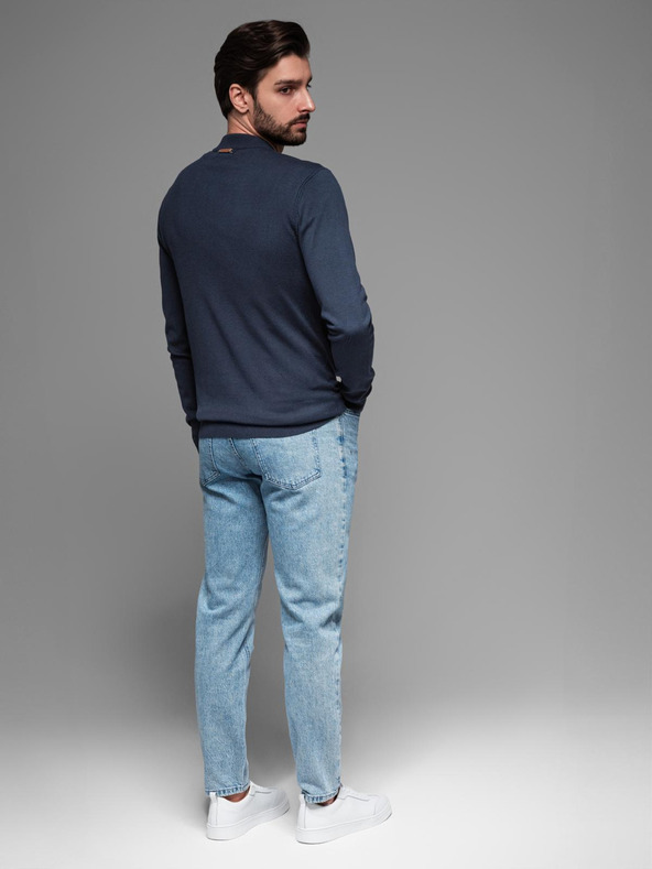 Ombre Clothing Herren-Strickpullover mit strukturierten Punkten Ombre Clothing