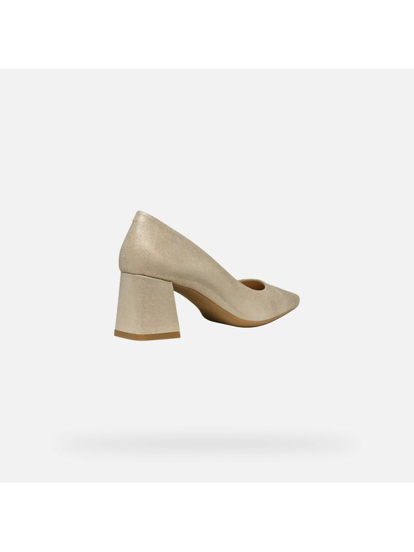 Geox Cremefarbene Damen-Pumps Geox Giselda