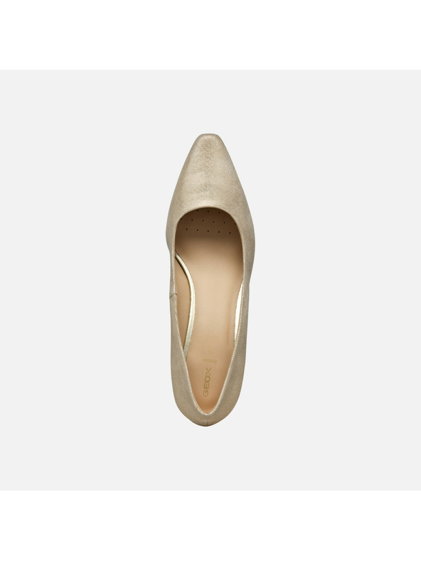 Geox Cremefarbene Damen-Pumps Geox Giselda