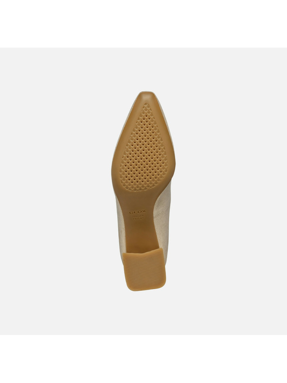 Geox Cremefarbene Damen-Pumps Geox Giselda