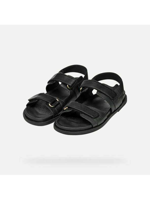 Geox Schwarze Damen-Sandalen Geox Adelash