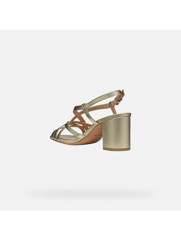 Geox Goldene Damen Sandalen Geox Virnilisa 65 S
