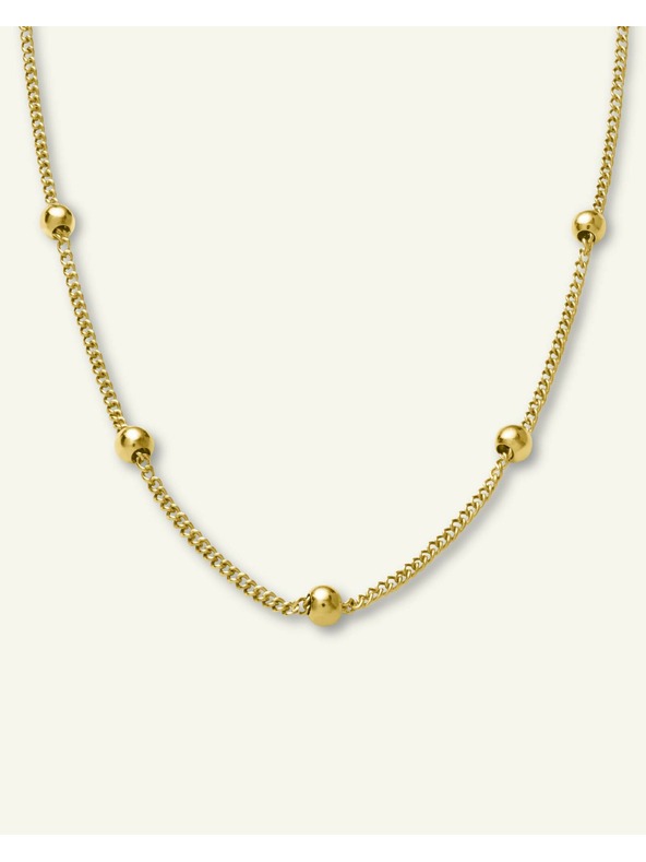 Rosefield Rosefield Halskette in Goldfarbe Dotted JDCHG-J057