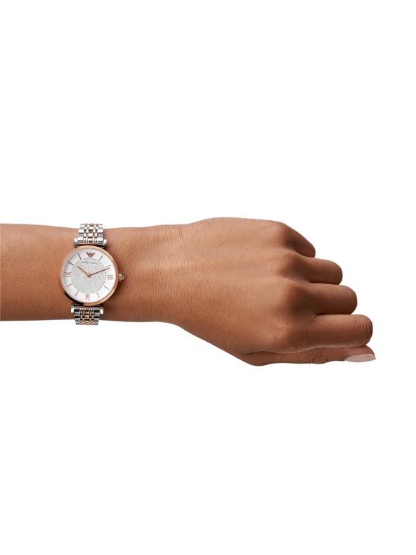 Emporio Armani Damen Uhr Emporio Armani Gianni - T-bar, rund, AR1926