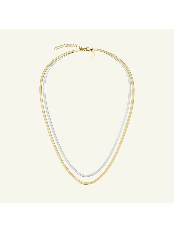 Rosefield Rosefield Duotone Halskette Snake JNSCD-J676