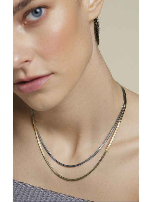Rosefield Rosefield Duotone Halskette Snake JNSCD-J676