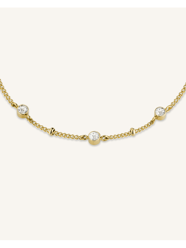 Rosefield Rosefield Halskette in Goldfarbe Crystal JCSCG-J266