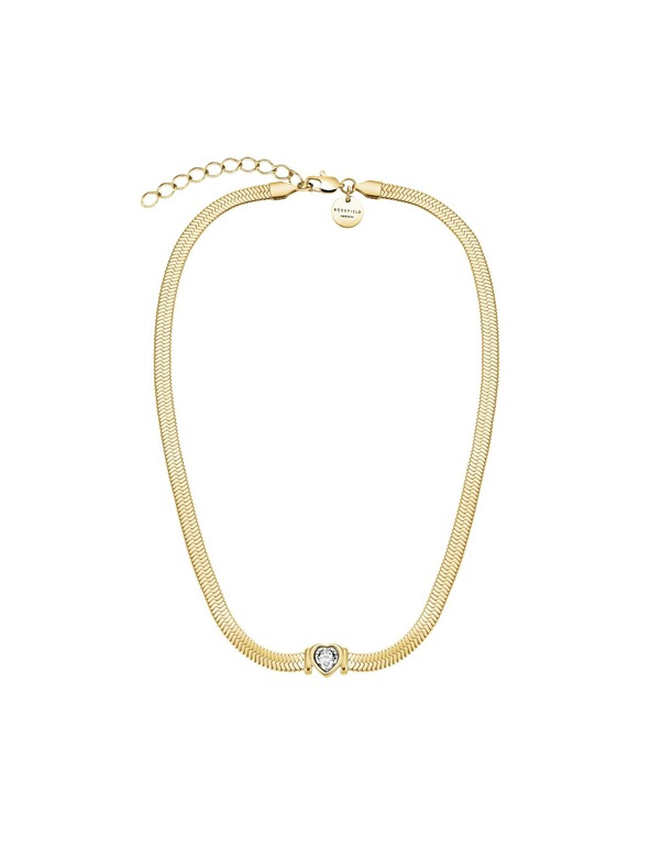 Rosefield Rosefield Damen-Choker-Halskette vergoldet JNSWG-J1002