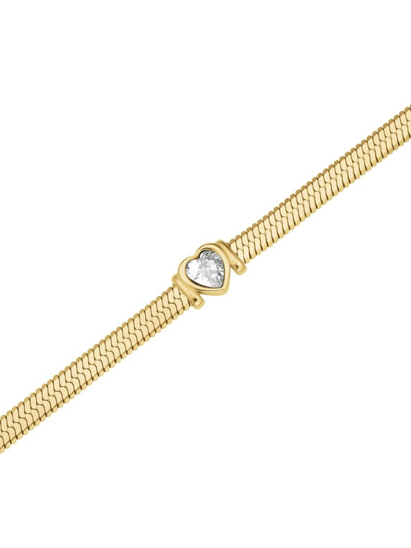 Rosefield Rosefield Damen-Choker-Halskette vergoldet JNSWG-J1002