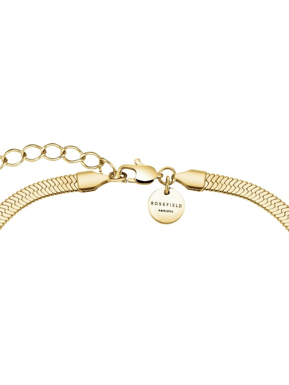 Rosefield Rosefield Damen-Choker-Halskette vergoldet JNSWG-J1002