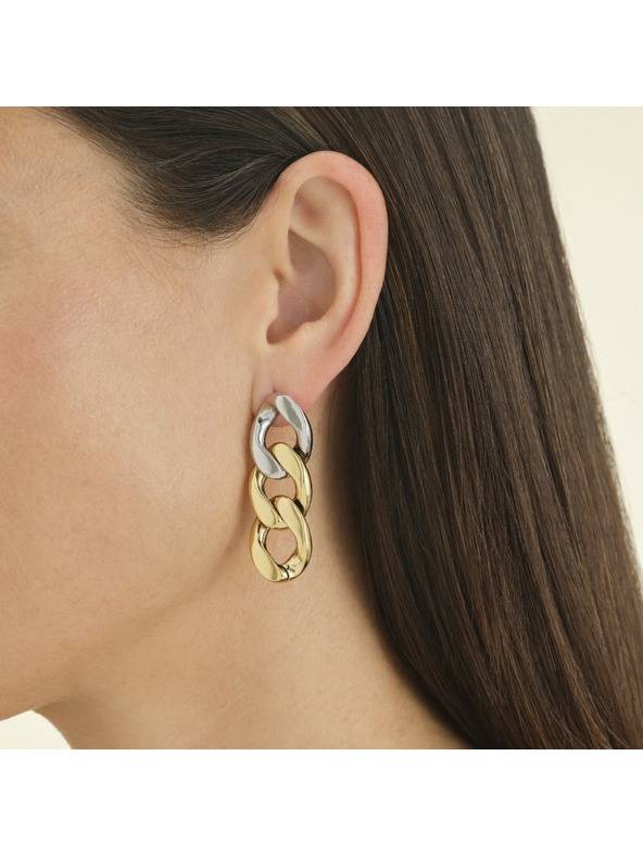 Rosefield Rosefield vergoldete Damen-Ohrringe JEDCG-J713