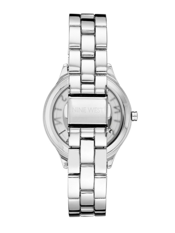 Nine West	 Damen runde Uhr Nine West NW/2589WTSV