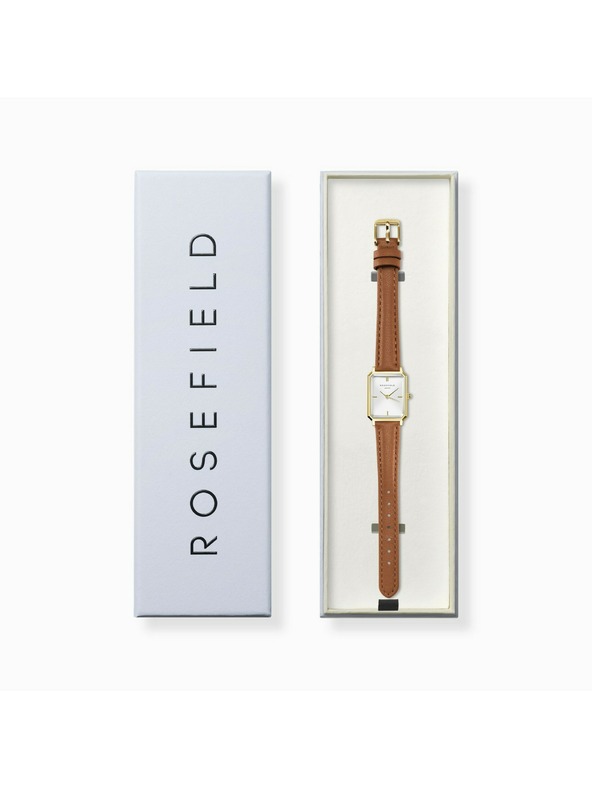 Rosefield Damen-Uhr Rosefield Octagon XS Camel Leder OWBLG-O85