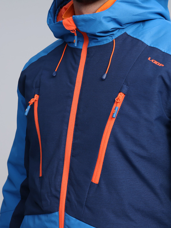 Loap Blaue Herren-Skijacke LOAP Lawur