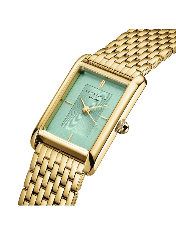 Rosefield Damen Eckige Uhren Rosefield Heirloom HMGSG-H04