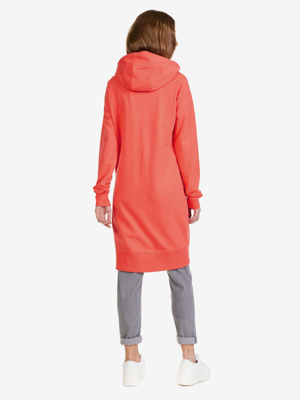 Sam 73 Orangefarbenes verlängertes Damen-Sweatshirt SAM 73 Margaret