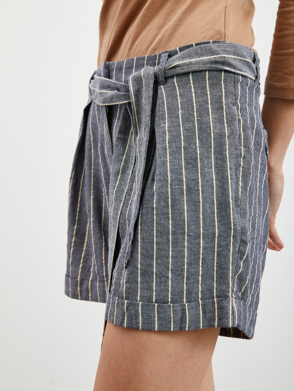 ZOOT.lab Grau und blau gestreifte Shorts für Damen ZOOT.lab Julette