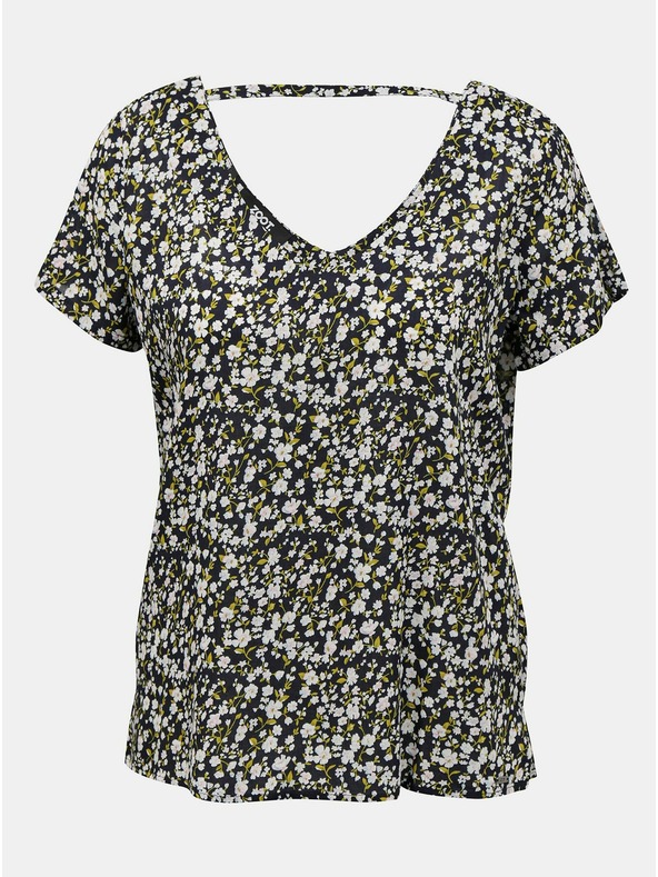 ZOOT.lab Schwarze geblümte Bluse ZOOT.lab Goldy