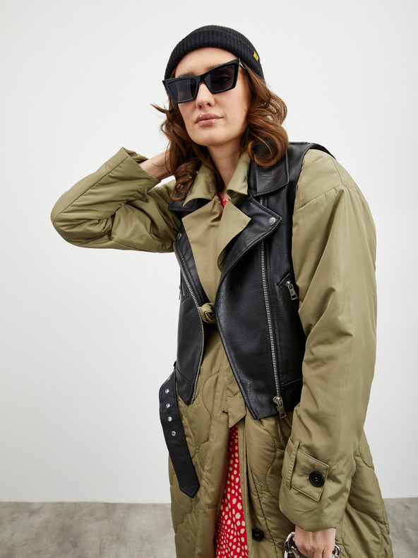 ZOOT.lab Beige und rot gemustertes Damen-T-Shirt ZOOT.lab Normandie