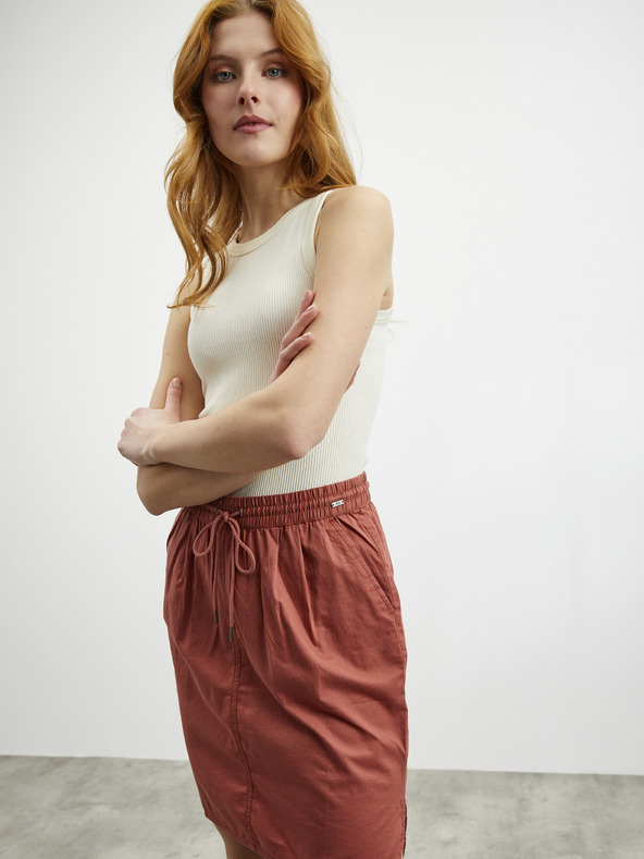 ZOOT.lab Ziegelroter Rock mit Taschen ZOOT.lab Otelia