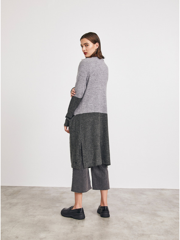 ZOOT.lab Graue lange Strickjacke METROOPOLIS von ZOOT.lab Floella