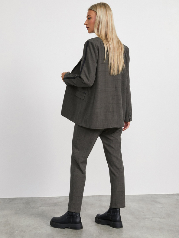 ZOOT.lab Dunkelgraue Damen-Karojacke METROOPOLIS von ZOOT.lab Blanche