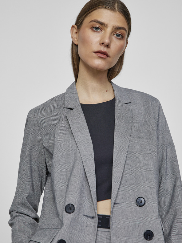 ZOOT.lab Hellgraue Damen-Karojacke METROOPOLIS von ZOOT.lab Sonia