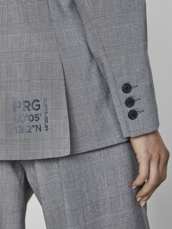 ZOOT.lab Hellgraue Damen-Karojacke METROOPOLIS von ZOOT.lab Sonia