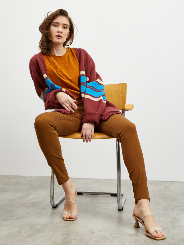 ZOOT.lab Braune Slim Fit Damenhose ZOOT.lab Anna 2