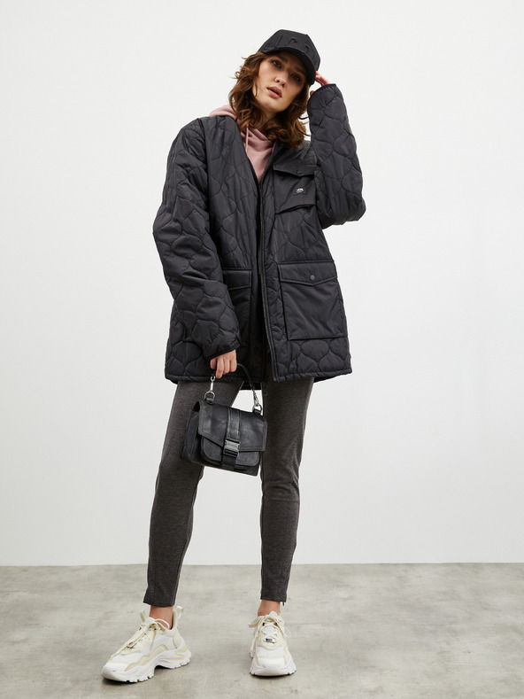 ZOOT.lab ZOOT.lab Calista dunkelgraue Slim Fit Leggings mit Reißverschluss für Damen