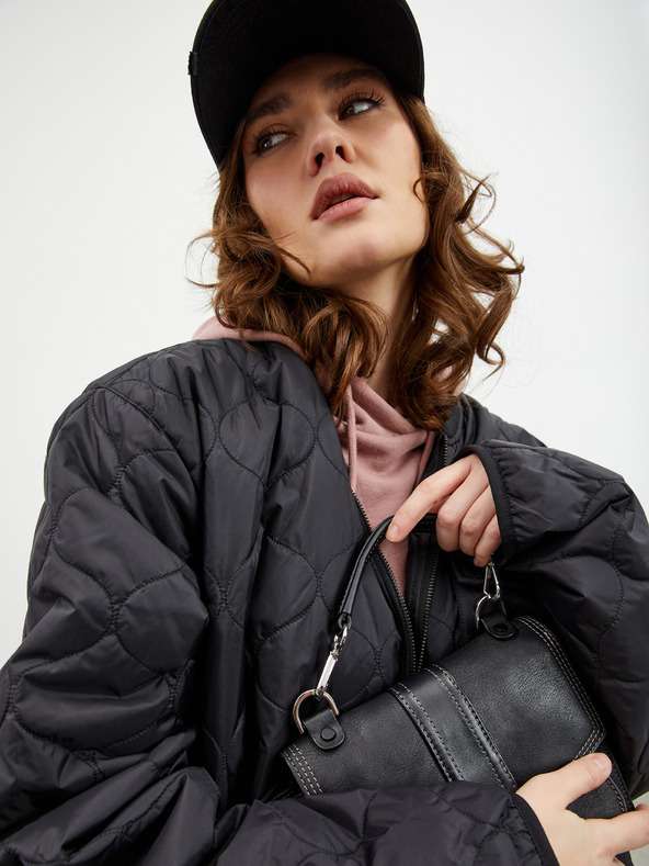 ZOOT.lab ZOOT.lab Calista dunkelgraue Slim Fit Leggings mit Reißverschluss für Damen