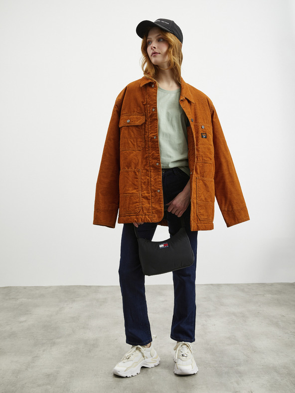 ZOOT.lab Hellgrünes, lockeres, verlängertes Damen-Basic-T-Shirt ZOOT.lab Lonie