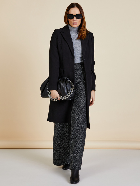 ZOOT.lab Grauer Damen-Rollkragenpullover gestreift ZOOT.lab