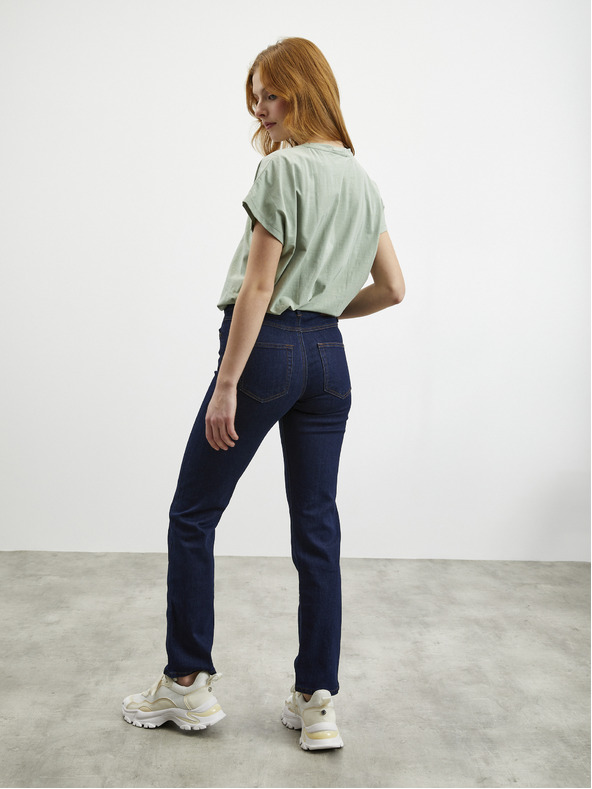 ZOOT.lab Dunkelblaue Damenjeans mit gerader Passform ZOOT.lab Pola