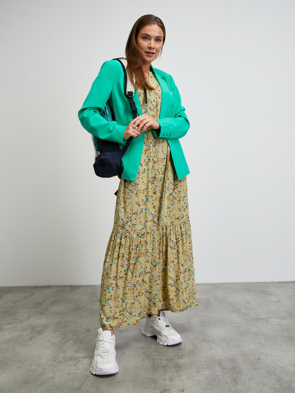 ZOOT.lab Gelbes Hemdblusenkleid mit Blumenmuster von ZOOT.lab Lake