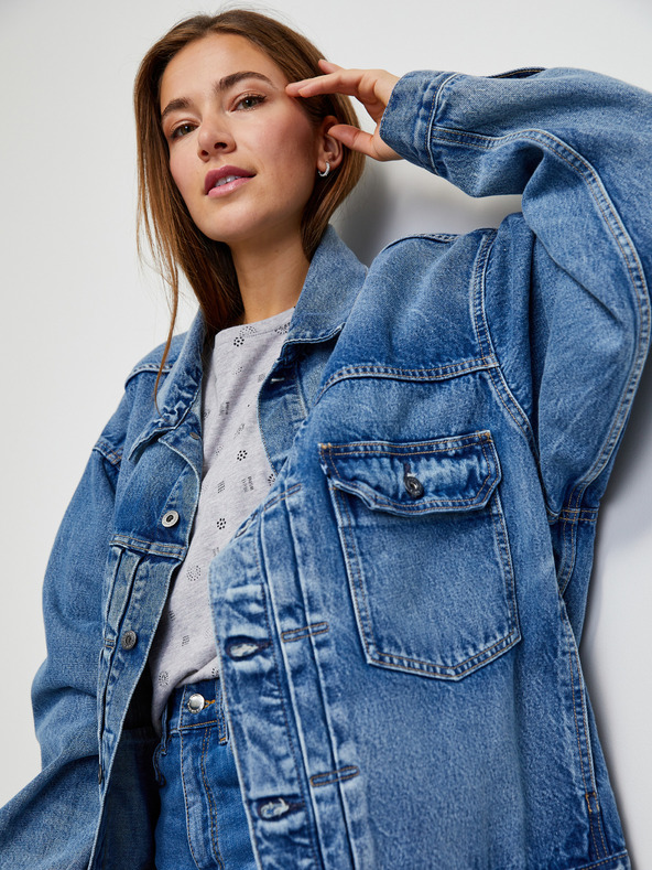 ZOOT.lab Hellgrau gemustertes T-Shirt ZOOT.lab Runa