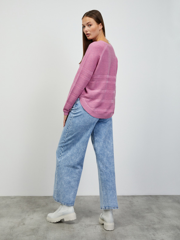 ZOOT.lab Rosa Damen-Rippstrickjacke ZOOT.lab Heddie