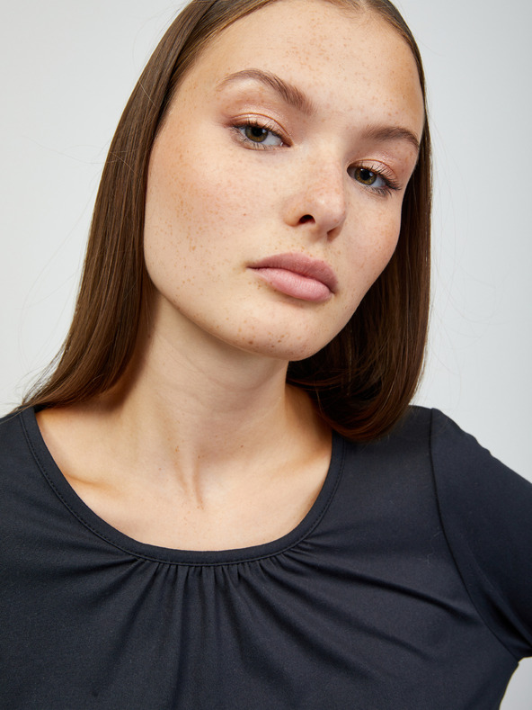 ZOOT.lab Schwarzes Basic-Langarmshirt für Damen ZOOT.lab Luna