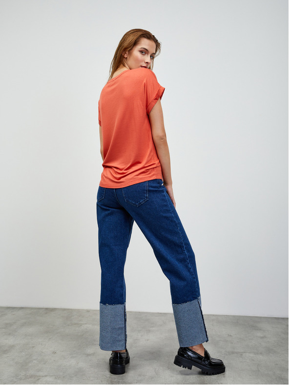 ZOOT.lab Koralle Damen gestreiftes Basic T-Shirt ZOOT.lab Adriana 2