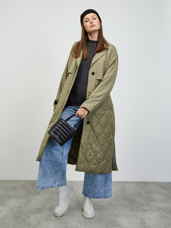 ZOOT.lab Dunkelgraues gestromtes Damen Basic T-Shirt ZOOT.lab Bobbi