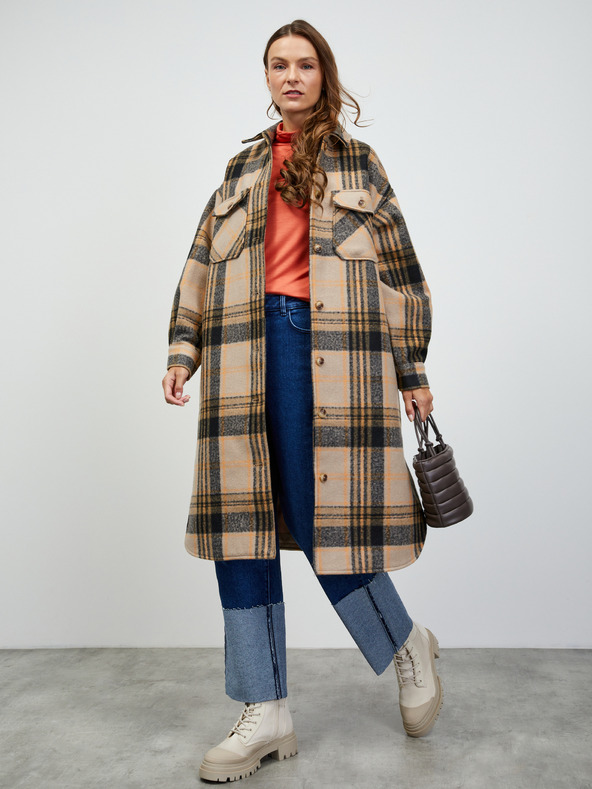 ZOOT.lab Korallfarbener Damen-Rollkragenpullover ZOOT.lab Alto