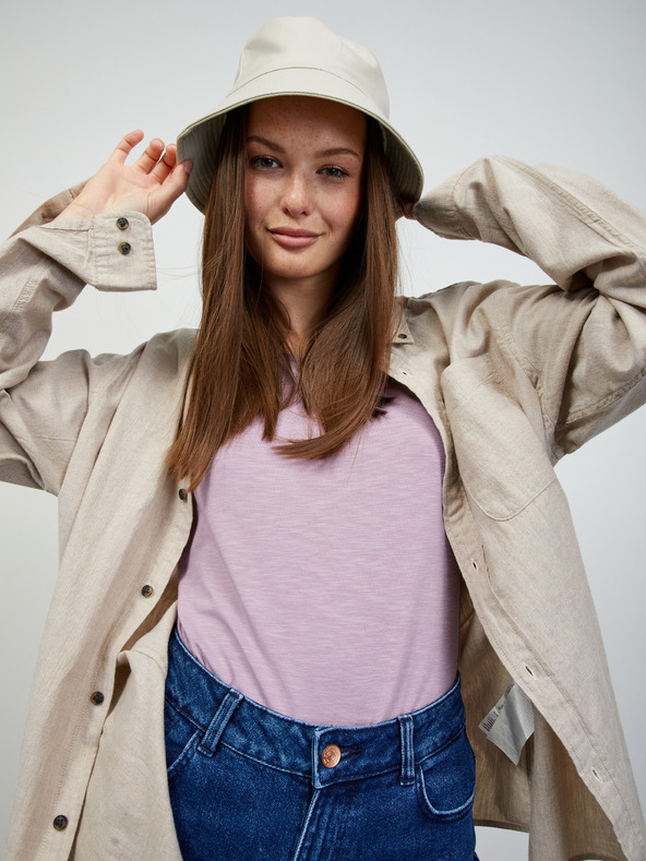 ZOOT.lab Hellviolettes Damen-Langarm-Basic-T-Shirt ZOOT.lab Molly