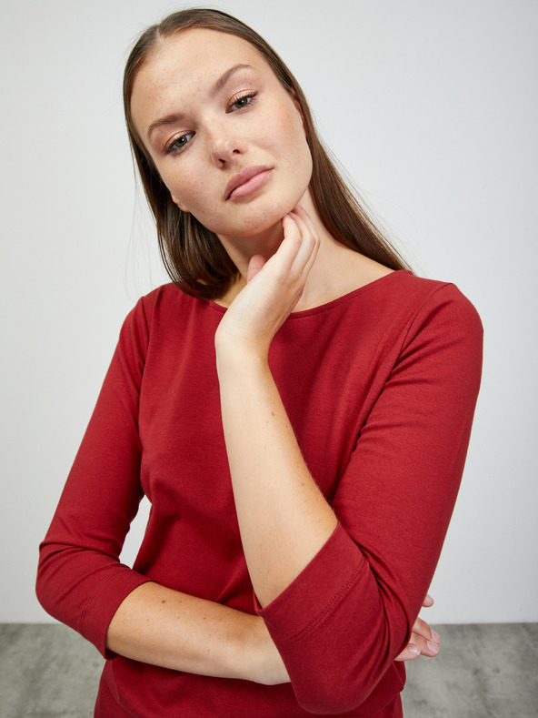 ZOOT.lab Rotes Damen Basic-T-Shirt ZOOT.lab Zion