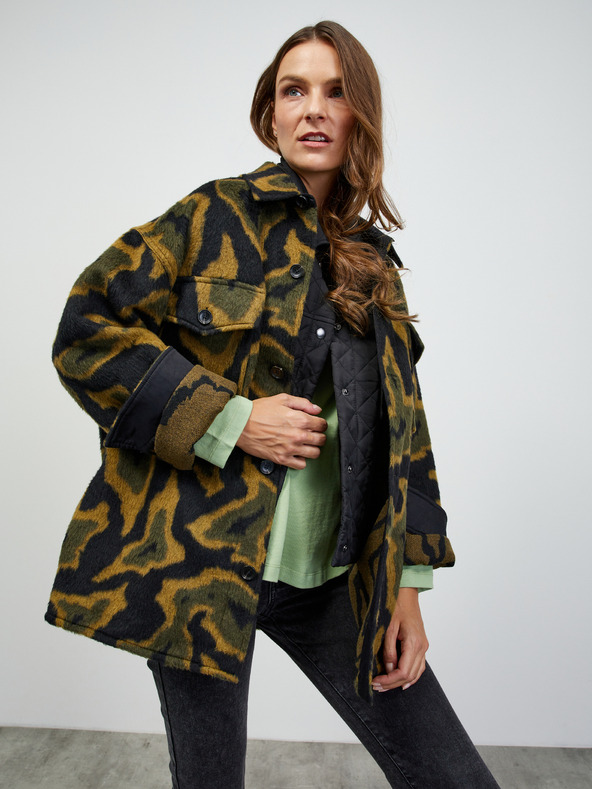 ZOOT.lab Hellgrünes Damen-Langarm-Basic-T-Shirt ZOOT.lab Bambie